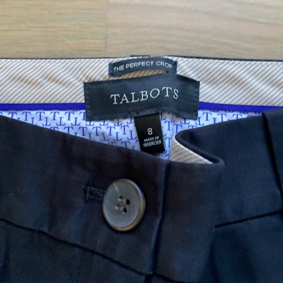 Talbots Perfect Crop - Black - Picture 4 of 8